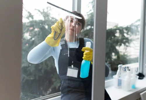 Nettoyage de vitres intérieures et extérieures à Rahon